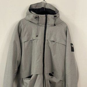 Men's Grey Helly Hansen Winter Parka (Size XXL)